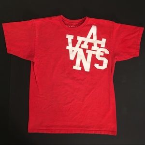 Vintage VANS T-Shirt w Rad Typography